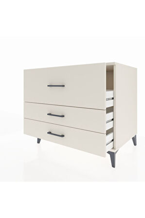 Kronos Şifonyer 3 Çekmeceli 88x59x80 Aytaşı-Aytaşı