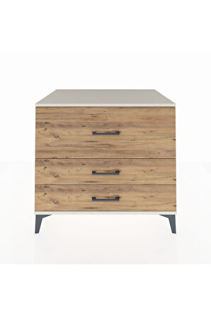 Kronos Şifonyer 3 Çekmeceli 88x59x80 Aytaşı-Çam