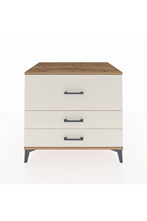 Kronos Şifonyer 3 Çekmeceli 88x59x80 Çam-Aytaşı