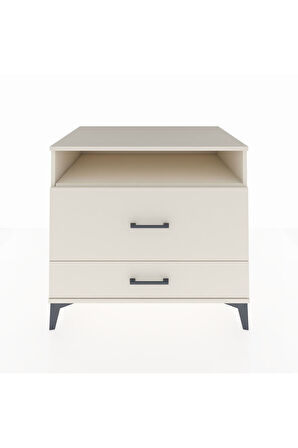 Kronos Şifonyer Tek Raflı 2 Çekmeceli 88x59x80 Aytaşı-Aytaşı