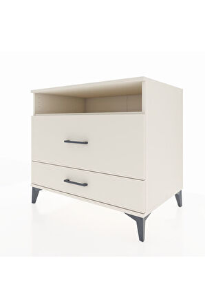 Kronos Şifonyer Tek Raflı 2 Çekmeceli 88x59x80 Aytaşı-Aytaşı