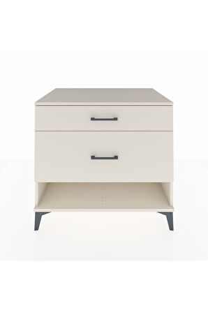Kronos Şifonyer 2 Çekmeceli 88x59x80 Aytaşı-Aytaşı