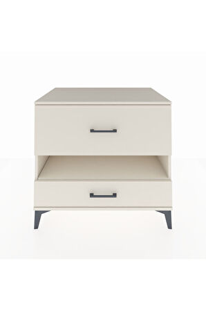 Kronos Şifonyer Tek Raflı 2 Çekmeceli 88x59x80 Aytaşı-Aytaşı