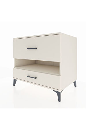 Kronos Şifonyer Tek Raflı 2 Çekmeceli 88x59x80 Aytaşı-Aytaşı
