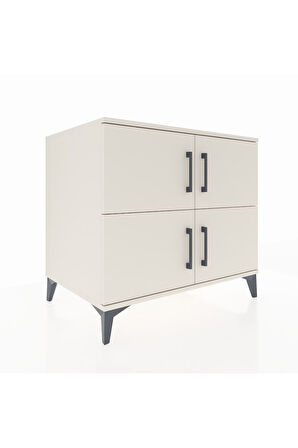 Kronos Şifonyer 3 Raflı 4 Kapaklı 88x59x80 Aytaşı-Aytaşı