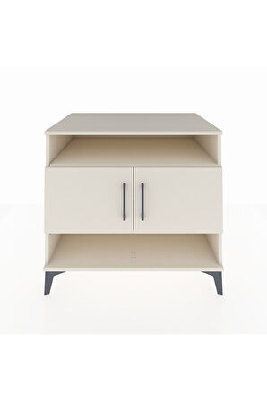 Kronos Şifonyer 3 Raflı 2 Kapaklı 88x59x80 Aytaşı-Aytaşı