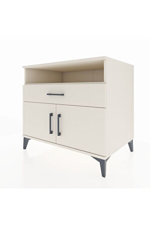 Kronos Şifonyer 2 Raflı Tek Çekmeceli 2 Kapaklı 88x59x80 Aytaşı-Aytaşı