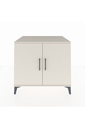 Kronos Şifonyer Tek Raflı 2 Kapaklı 88x59x80 Aytaşı-Aytaşı