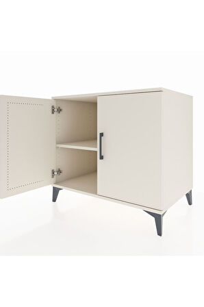 Kronos Şifonyer Tek Raflı 2 Kapaklı 88x59x80 Aytaşı-Aytaşı