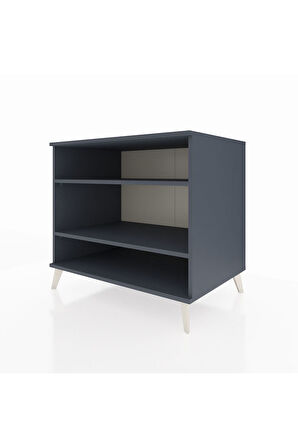 Kronos Şifonyer 2 Raflı 88x59x80 Antrasit-Antrasit