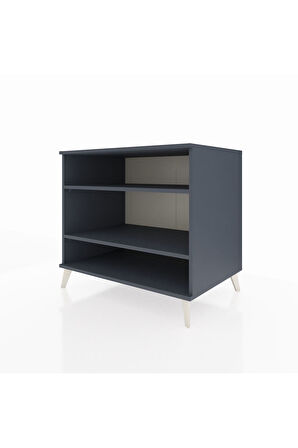 Kronos Şifonyer 2 Raflı 88x59x80 Antrasit-Antrasit