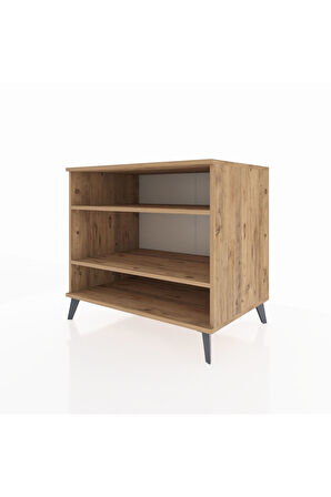 Kronos Şifonyer 2 Raflı 88x59x80 Çam-Çam