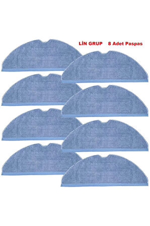 S7 Pro Ultra Mop Paspas Yedek Bezi 8 Adet