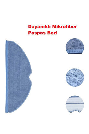 S7 Pro Ultra Mop Paspas Yedek Bezi 8 Adet