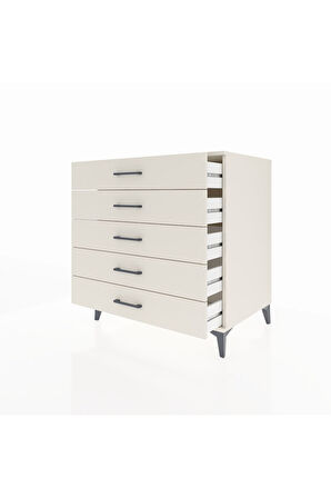 Kronos Şifonyer 5 Çekmeceli 88x59x96 Aytaşı-Aytaşı
