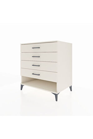 Kronos Şifonyer 4 Çekmeceli 88x59x96 Aytaşı-Aytaşı