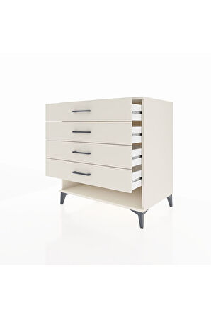 Kronos Şifonyer 4 Çekmeceli 88x59x96 Aytaşı-Aytaşı