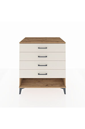 Kronos Şifonyer 4 Çekmeceli 88x59x96 Çam-Aytaşı