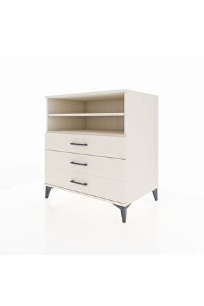 Kronos Şifonyer 2 Raflı 3 Çekmeceli 88x59x96 Aytaşı-Aytaşı