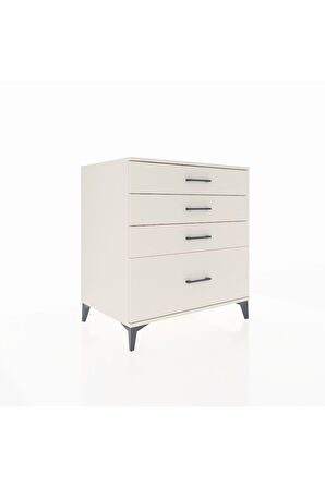 Kronos Şifonyer 4 Çekmeceli 88x59x96 Aytaşı-Aytaşı