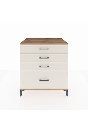 Kronos Şifonyer 4 Çekmeceli 88x59x96 Çam-Aytaşı