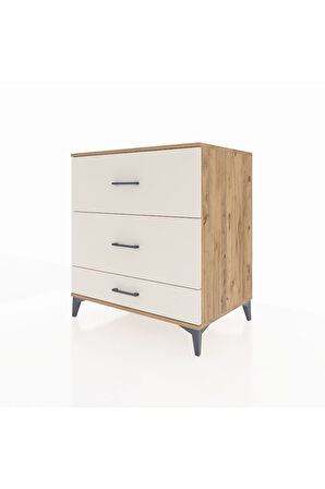 Kronos Şifonyer 3 Çekmeceli 88x59x96 Çam-Aytaşı