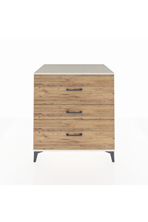 Kronos Şifonyer 3 Çekmeceli 88x59x96 Aytaşı-Çam