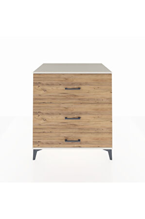 Kronos Şifonyer 3 Çekmeceli 88x59x96 Aytaşı-Çam