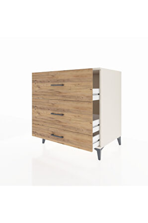 Kronos Şifonyer 3 Çekmeceli 88x59x96 Aytaşı-Çam