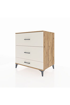 Kronos Şifonyer 3 Çekmeceli 88x59x96 Çam-Aytaşı