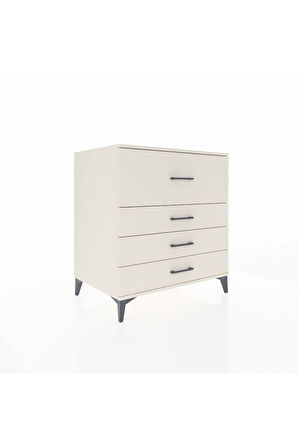 Kronos Şifonyer 4 Çekmeceli 88x59x96 Aytaşı-Aytaşı