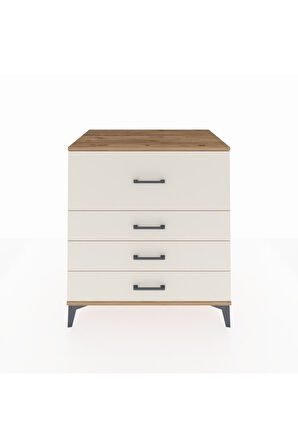 Kronos Şifonyer 4 Çekmeceli 88x59x96 Çam-Aytaşı