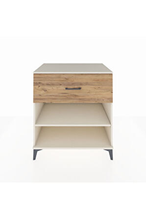 Kronos Şifonyer Tek Raflı Tek Çekmeceli 88x59x96 Aytaşı-Çam