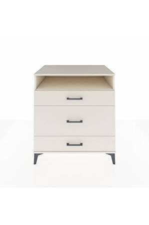 Kronos Şifonyer Tek Raflı 3 Çekmeceli 88x59x96 Aytaşı-Aytaşı