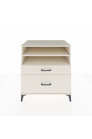 Kronos Şifonyer 2 Raflı 2 Çekmeceli 88x59x96 Aytaşı-Aytaşı