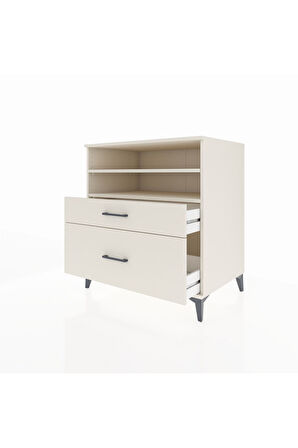 Kronos Şifonyer 2 Raflı 2 Çekmeceli 88x59x96 Aytaşı-Aytaşı