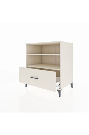 Kronos Şifonyer 2 Raflı Tek Çekmeceli 88x59x96 Aytaşı-Aytaşı