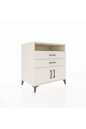 Kronos Şifonyer 2 Raflı 2 Çekmeceli 2 Kapaklı 88x59x96 Aytaşı-Aytaşı