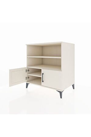 Kronos Şifonyer 3 Raflı 2 Kapaklı 88x59x96 Aytaşı-Aytaşı