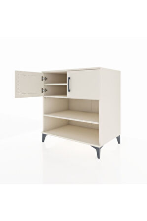 Kronos Şifonyer 3 Raflı 2 Kapaklı 88x59x96 Aytaşı-Aytaşı