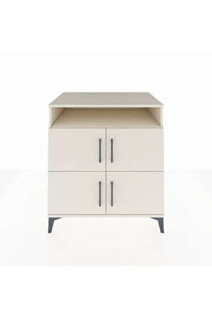 Kronos Şifonyer 4 Raflı 4 Kapaklı 88x59x96 Aytaşı-Aytaşı