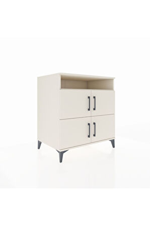 Kronos Şifonyer 4 Raflı 4 Kapaklı 88x59x96 Aytaşı-Aytaşı