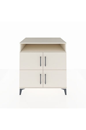 Kronos Şifonyer 4 Raflı 4 Kapaklı 88x59x96 Aytaşı-Aytaşı