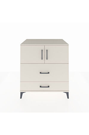 Kronos Şifonyer 2 Raflı 2 Çekmeceli 2 Kapaklı 88x59x96 Aytaşı-Aytaşı