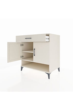 Kronos Şifonyer 2 Raflı Tek Çekmeceli 2 Kapaklı 88x59x96 Aytaşı-Aytaşı