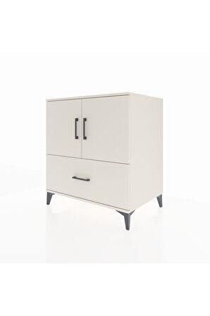 Kronos Şifonyer 2 Raflı Tek Çekmeceli 2 Kapaklı 88x59x96 Aytaşı-Aytaşı