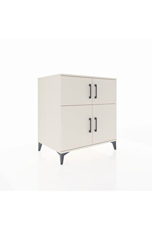 Kronos Şifonyer 3 Raflı 4 Kapaklı 88x59x96 Aytaşı-Aytaşı