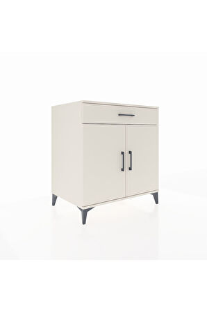 Kronos Şifonyer 2 Raflı Tek Çekmeceli 2 Kapaklı 88x59x96 Aytaşı-Aytaşı