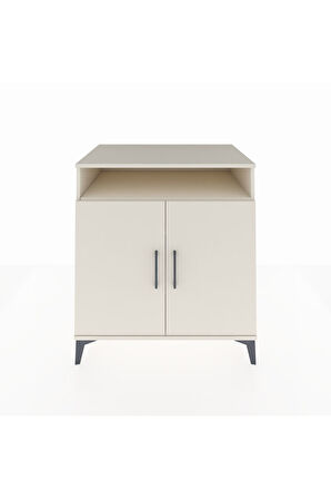 Kronos Şifonyer 3 Raflı 2 Kapaklı 88x59x96 Aytaşı-Aytaşı