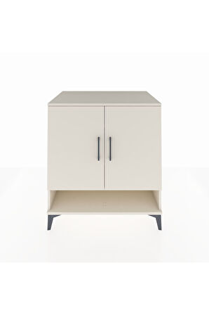 Kronos Şifonyer 3 Raflı 2 Kapaklı 88x59x96 Aytaşı-Aytaşı